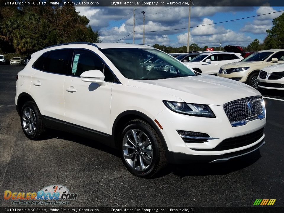 2019 Lincoln MKC Select White Platinum / Cappuccino Photo #7