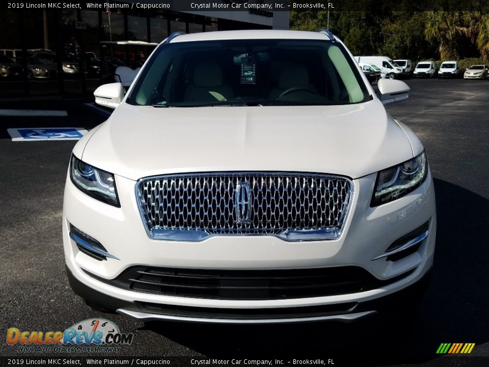 2019 Lincoln MKC Select White Platinum / Cappuccino Photo #8