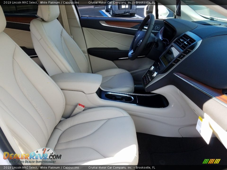 2019 Lincoln MKC Select White Platinum / Cappuccino Photo #12