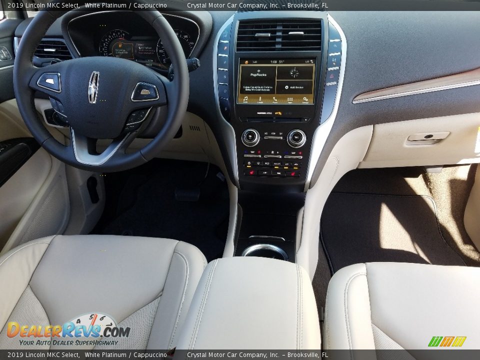 2019 Lincoln MKC Select White Platinum / Cappuccino Photo #13