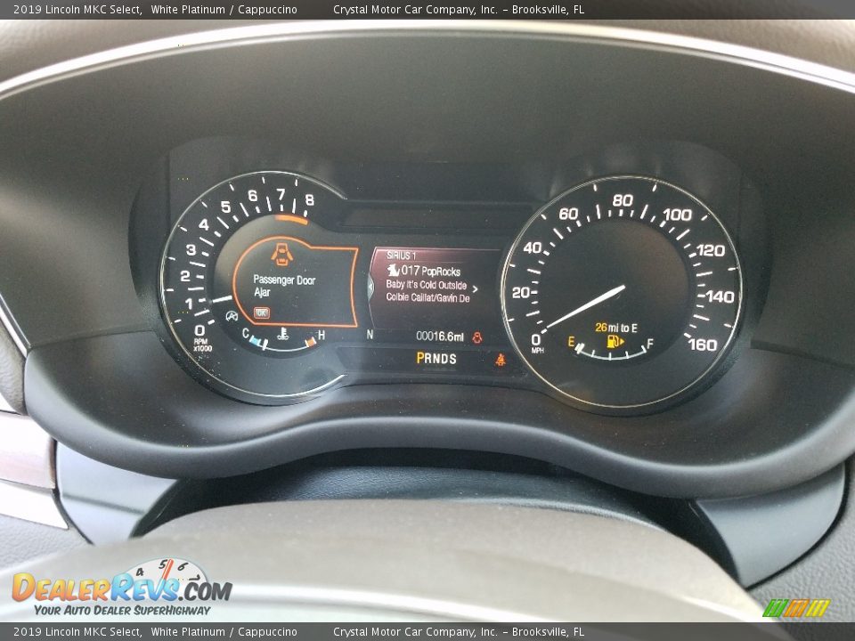 2019 Lincoln MKC Select White Platinum / Cappuccino Photo #14