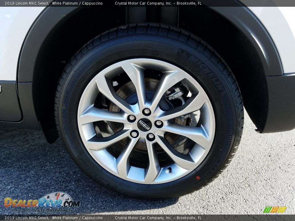 2019 Lincoln MKC Select White Platinum / Cappuccino Photo #20