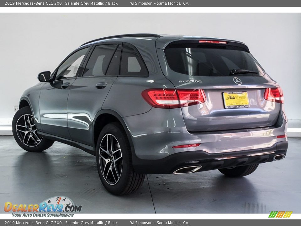 2019 Mercedes-Benz GLC 300 Selenite Grey Metallic / Black Photo #2