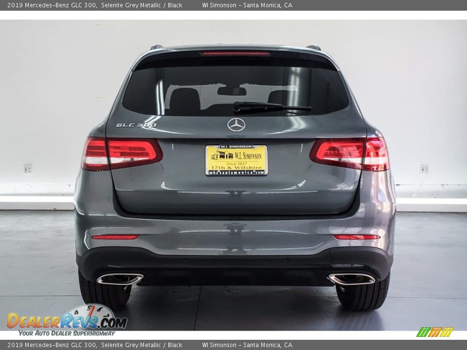 2019 Mercedes-Benz GLC 300 Selenite Grey Metallic / Black Photo #3