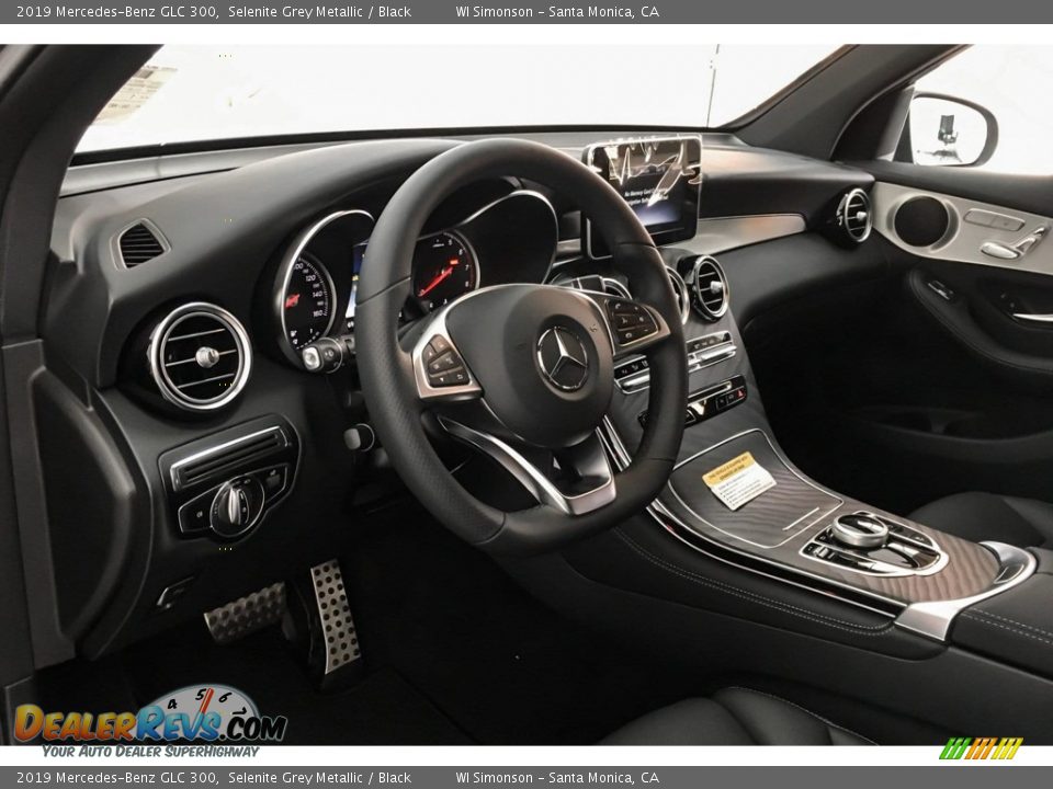 2019 Mercedes-Benz GLC 300 Selenite Grey Metallic / Black Photo #4