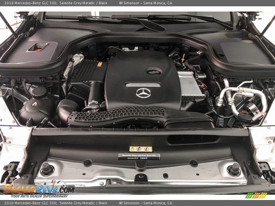 2019 Mercedes-Benz GLC 300 Selenite Grey Metallic / Black Photo #8