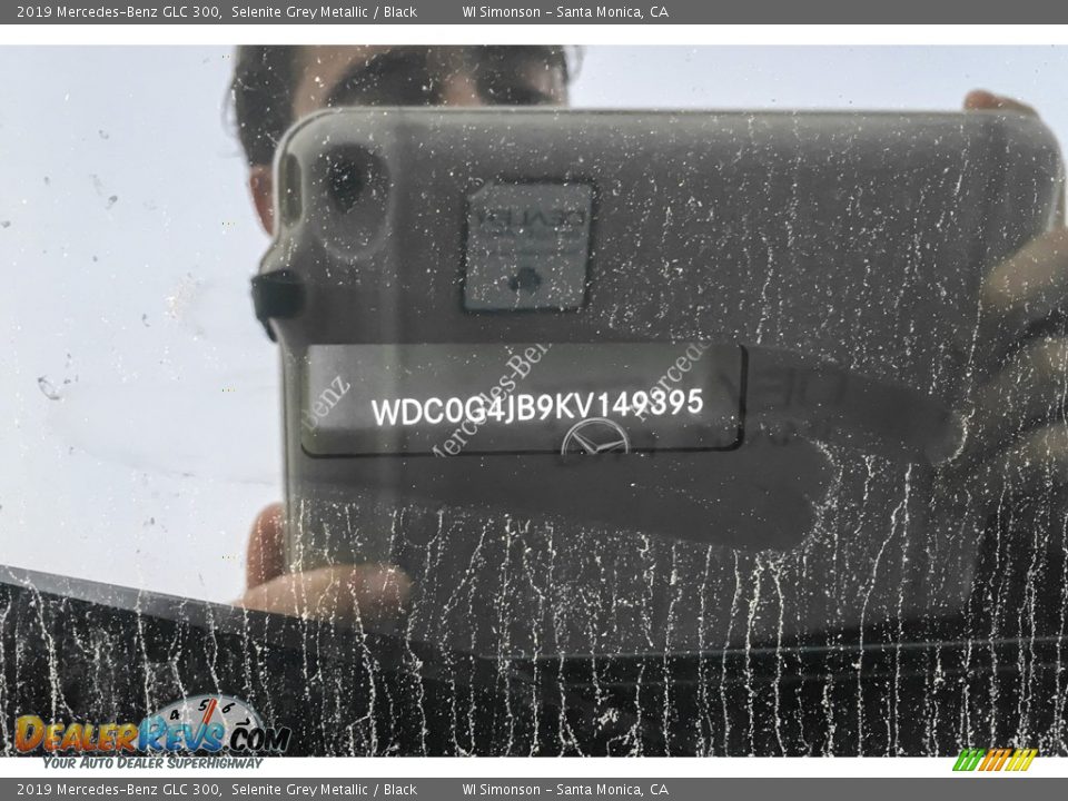 2019 Mercedes-Benz GLC 300 Selenite Grey Metallic / Black Photo #11