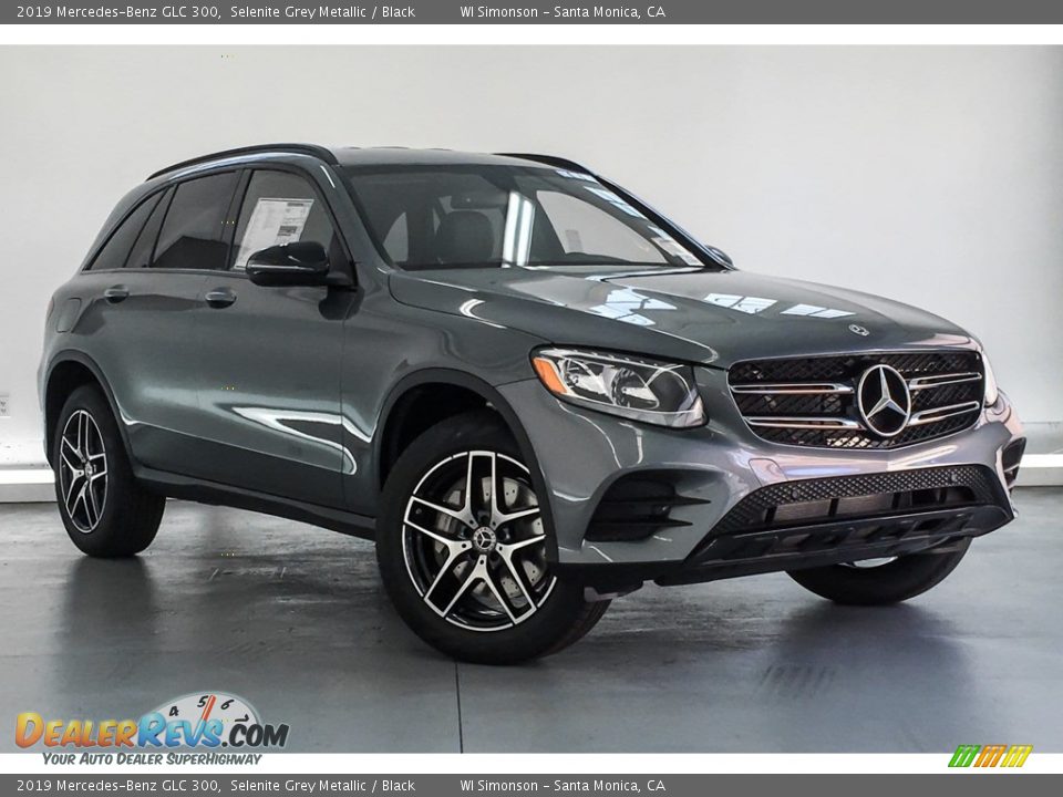 2019 Mercedes-Benz GLC 300 Selenite Grey Metallic / Black Photo #12