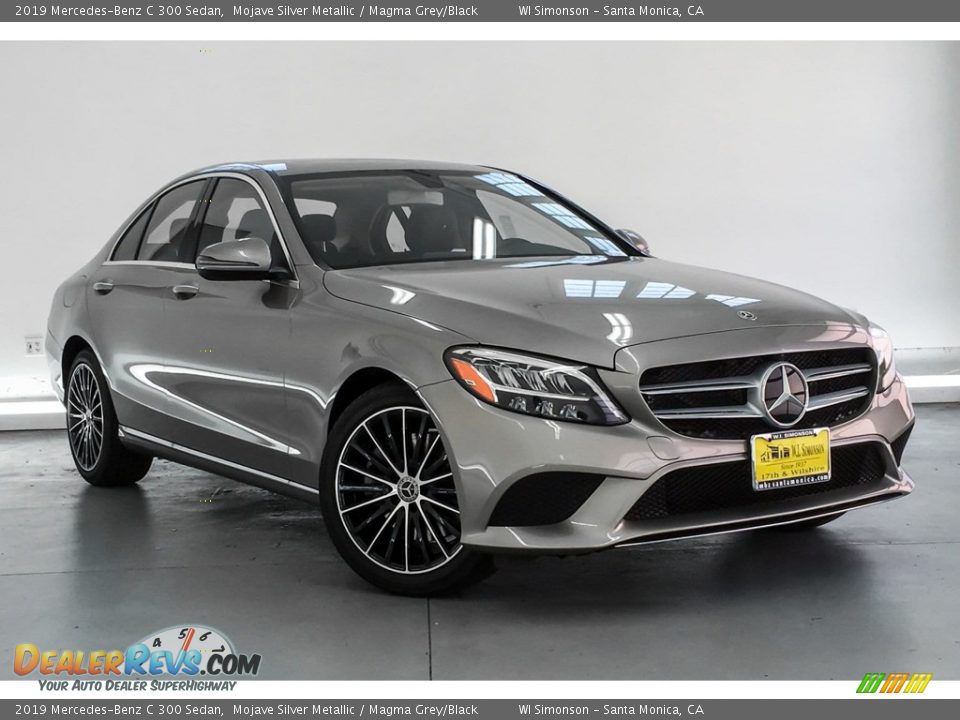 2019 Mercedes-Benz C 300 Sedan Mojave Silver Metallic / Magma Grey/Black Photo #12