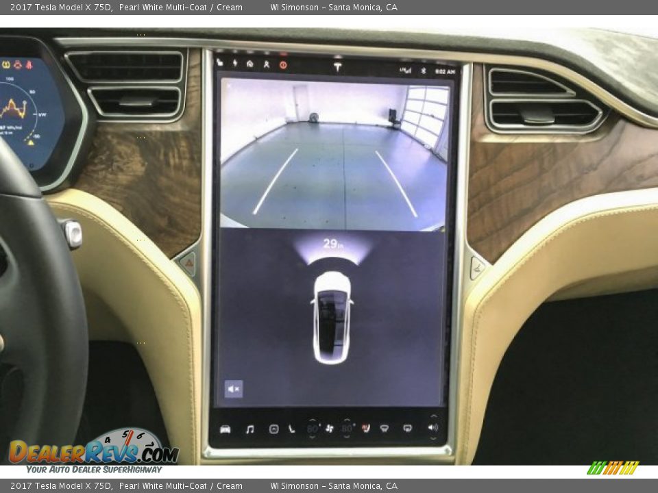 Controls of 2017 Tesla Model X 75D Photo #22