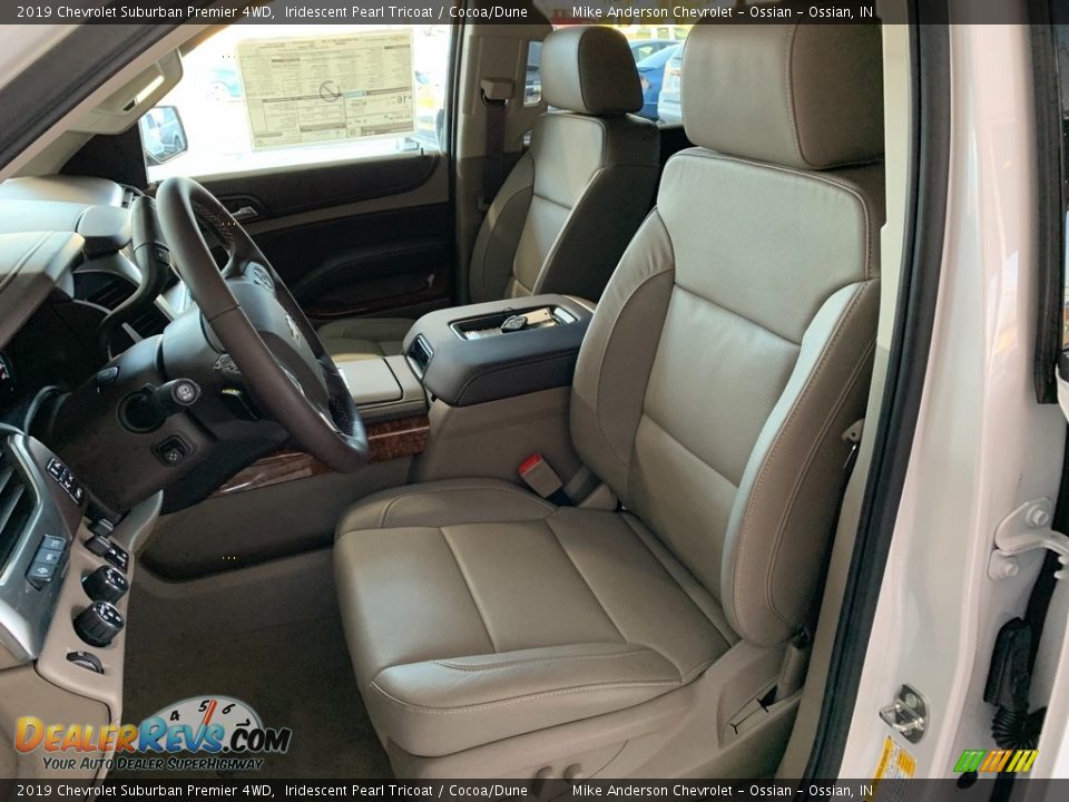 2019 Chevrolet Suburban Premier 4WD Iridescent Pearl Tricoat / Cocoa/Dune Photo #7