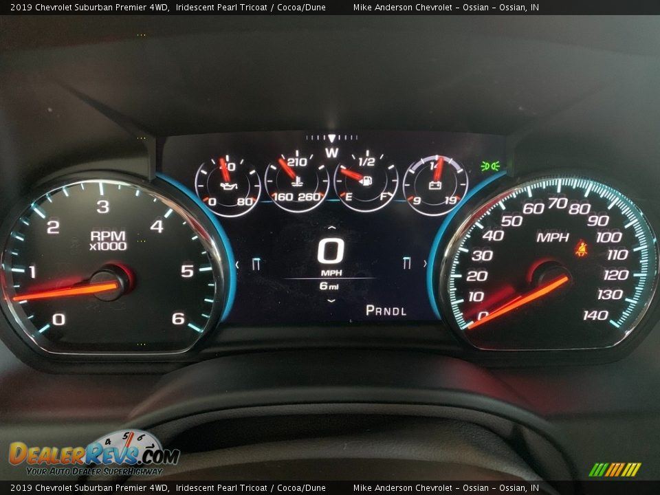 2019 Chevrolet Suburban Premier 4WD Iridescent Pearl Tricoat / Cocoa/Dune Photo #11