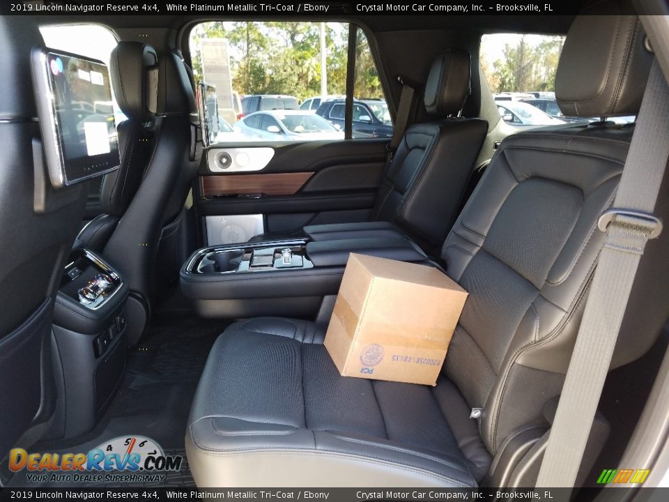 Rear Seat of 2019 Lincoln Navigator Reserve 4x4 Photo #10