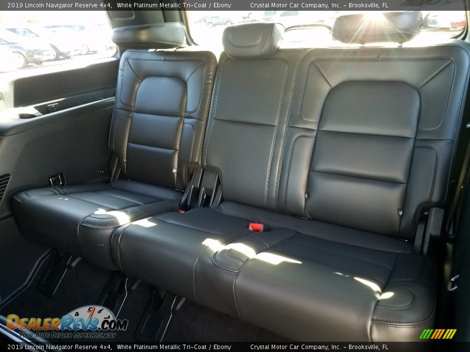 Rear Seat of 2019 Lincoln Navigator Reserve 4x4 Photo #11