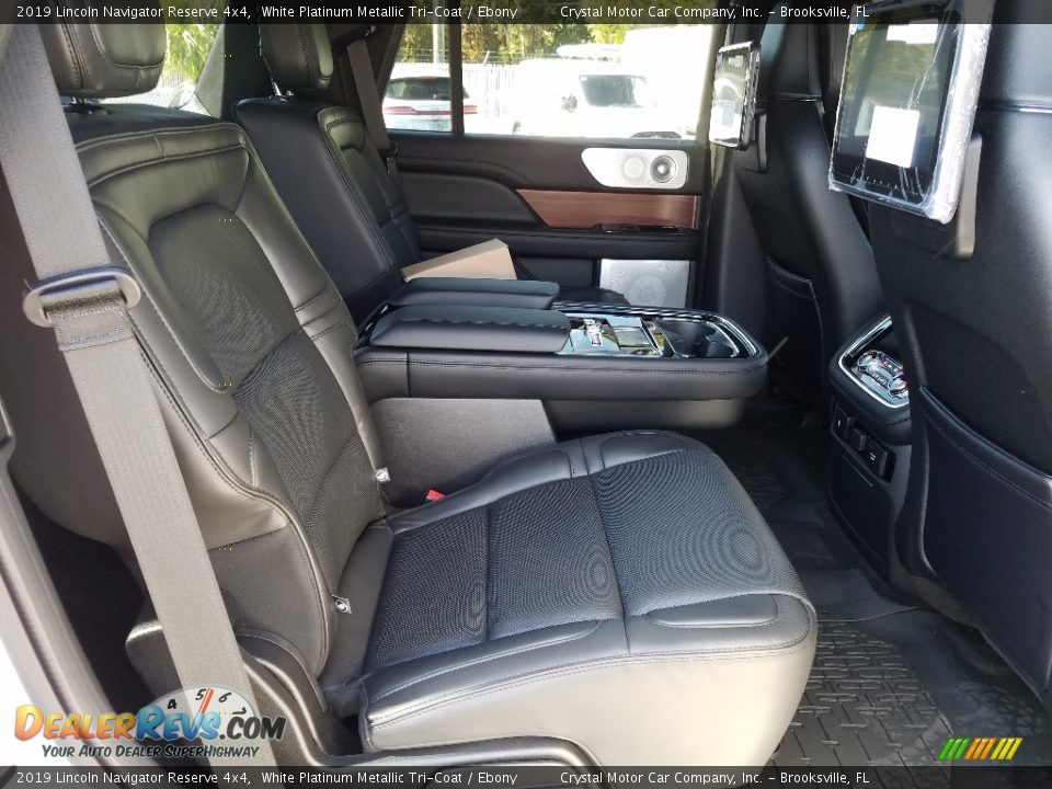 Rear Seat of 2019 Lincoln Navigator Reserve 4x4 Photo #12