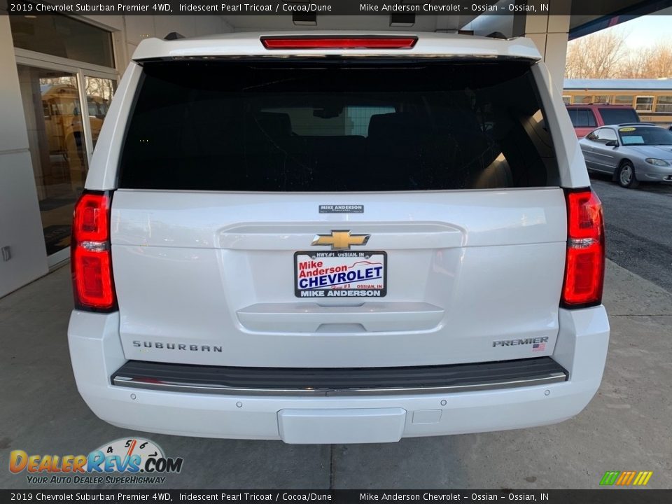 2019 Chevrolet Suburban Premier 4WD Iridescent Pearl Tricoat / Cocoa/Dune Photo #29