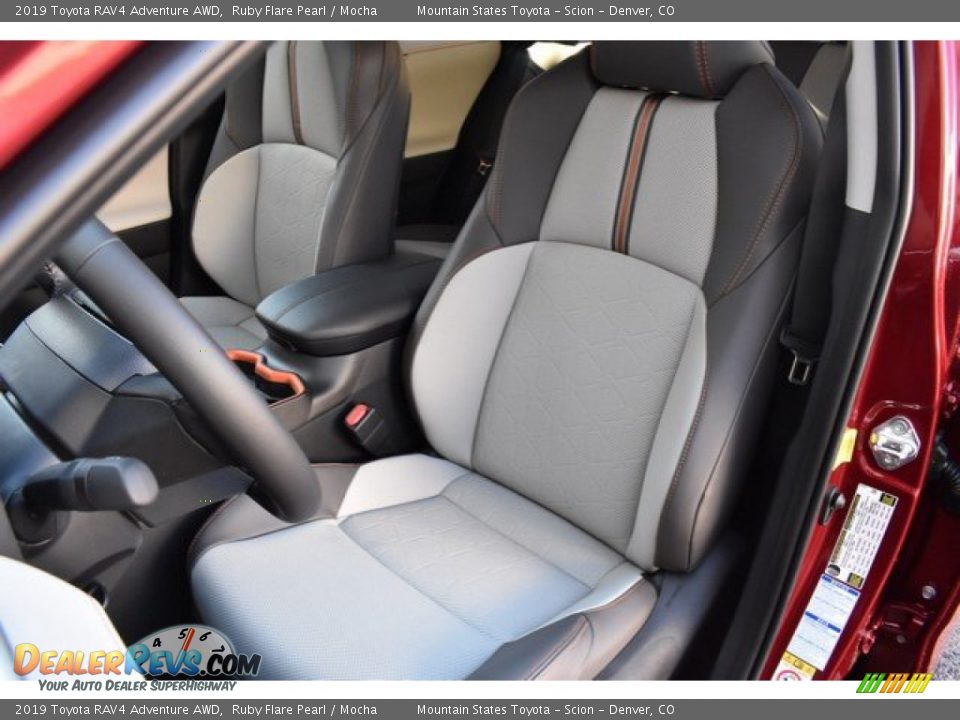 Front Seat of 2019 Toyota RAV4 Adventure AWD Photo #7