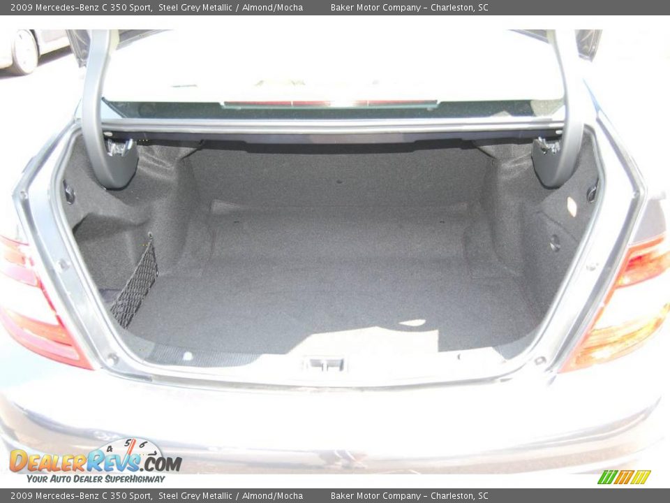 2009 Mercedes-Benz C 350 Sport Steel Grey Metallic / Almond/Mocha Photo #8
