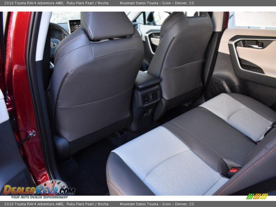 2019 Toyota RAV4 Adventure AWD Ruby Flare Pearl / Mocha Photo #13