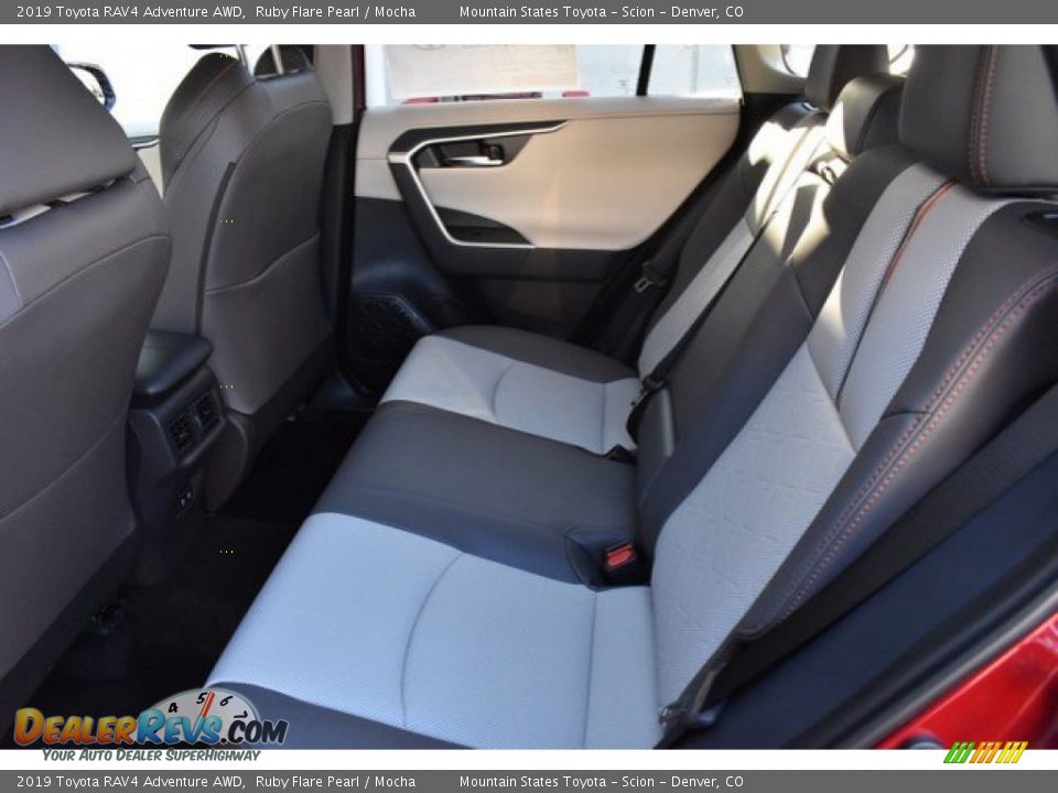 2019 Toyota RAV4 Adventure AWD Ruby Flare Pearl / Mocha Photo #14