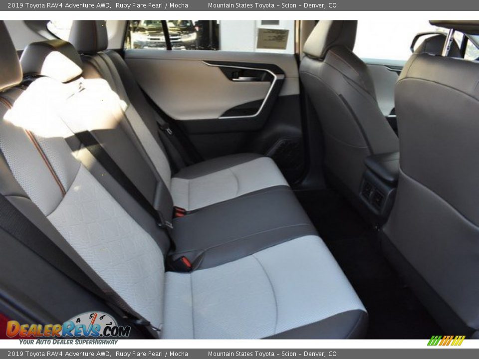 2019 Toyota RAV4 Adventure AWD Ruby Flare Pearl / Mocha Photo #17