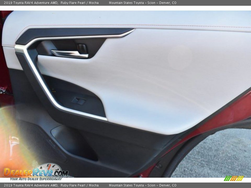 2019 Toyota RAV4 Adventure AWD Ruby Flare Pearl / Mocha Photo #22