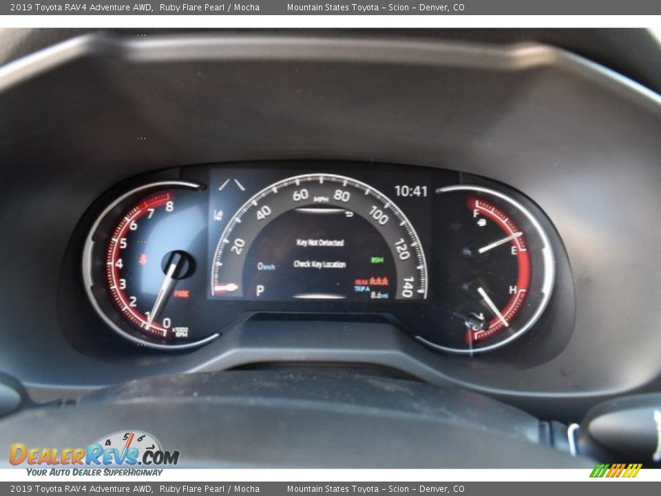 2019 Toyota RAV4 Adventure AWD Ruby Flare Pearl / Mocha Photo #27