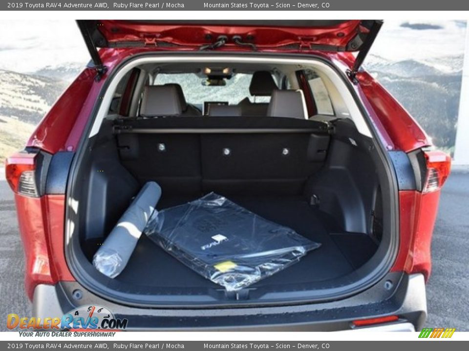 2019 Toyota RAV4 Adventure AWD Ruby Flare Pearl / Mocha Photo #30