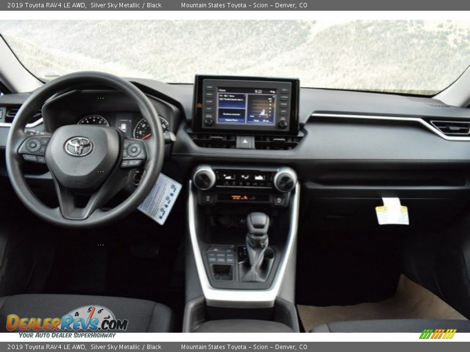 2019 Toyota RAV4 LE AWD Silver Sky Metallic / Black Photo #8