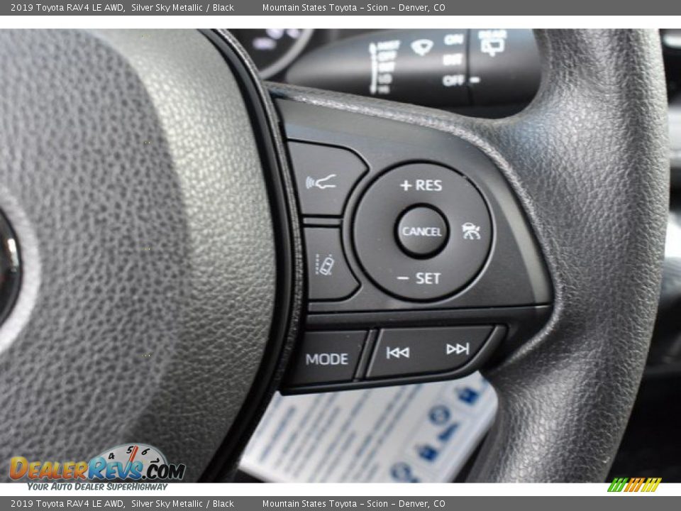 2019 Toyota RAV4 LE AWD Silver Sky Metallic / Black Photo #26