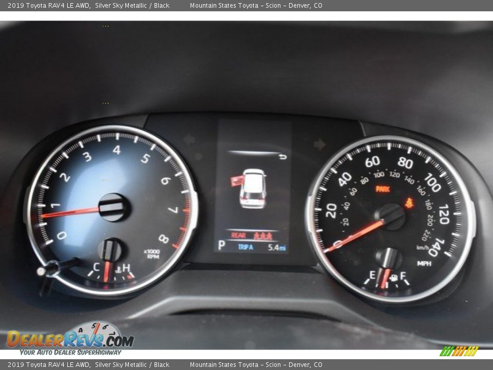 2019 Toyota RAV4 LE AWD Silver Sky Metallic / Black Photo #27