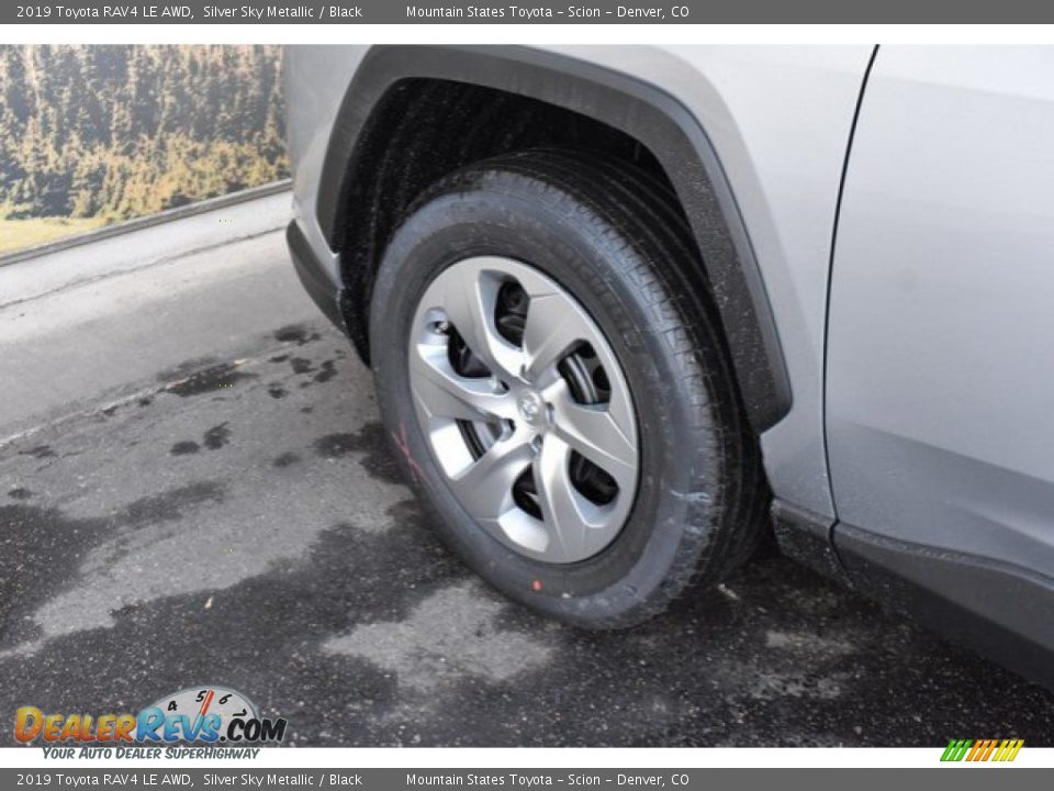 2019 Toyota RAV4 LE AWD Silver Sky Metallic / Black Photo #32