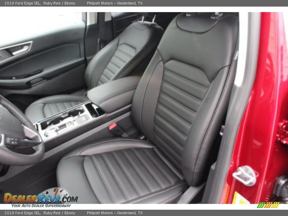 2019 Ford Edge SEL Ruby Red / Ebony Photo #10