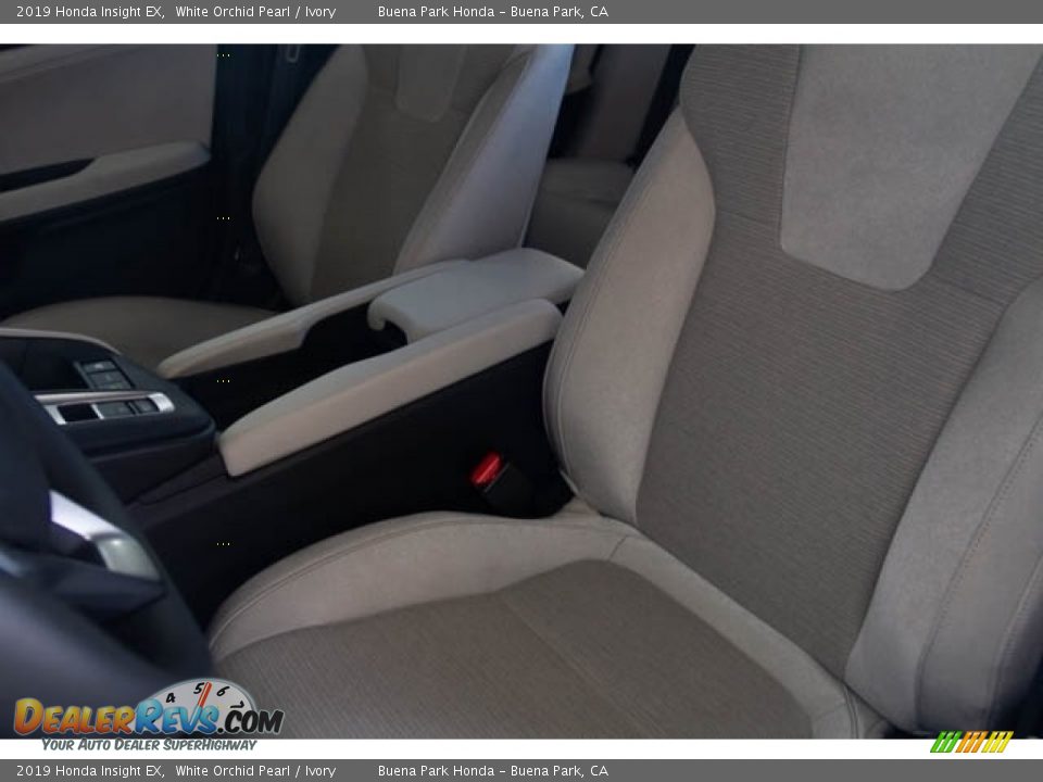 2019 Honda Insight EX White Orchid Pearl / Ivory Photo #26