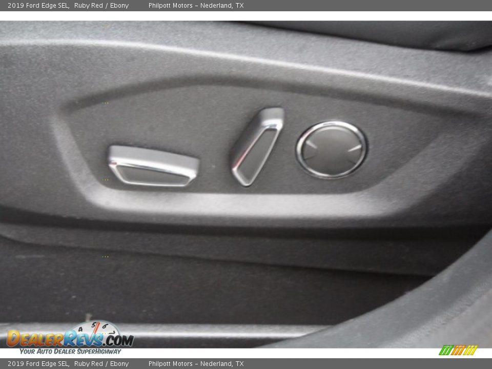 2019 Ford Edge SEL Ruby Red / Ebony Photo #11
