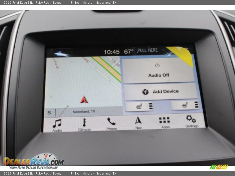 2019 Ford Edge SEL Ruby Red / Ebony Photo #12