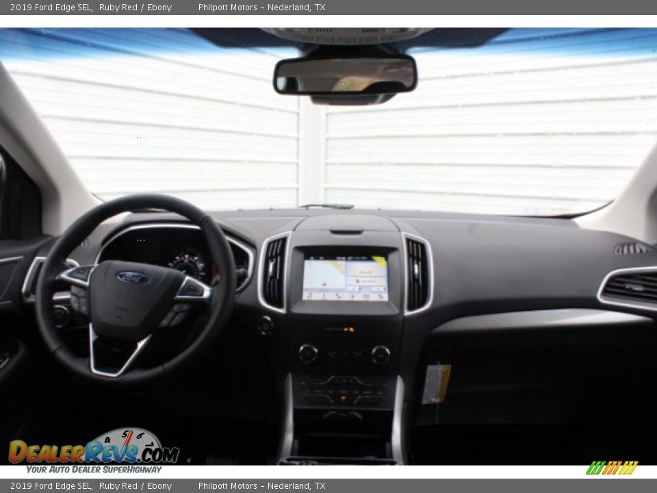 2019 Ford Edge SEL Ruby Red / Ebony Photo #20