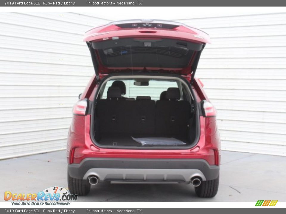 2019 Ford Edge SEL Ruby Red / Ebony Photo #22