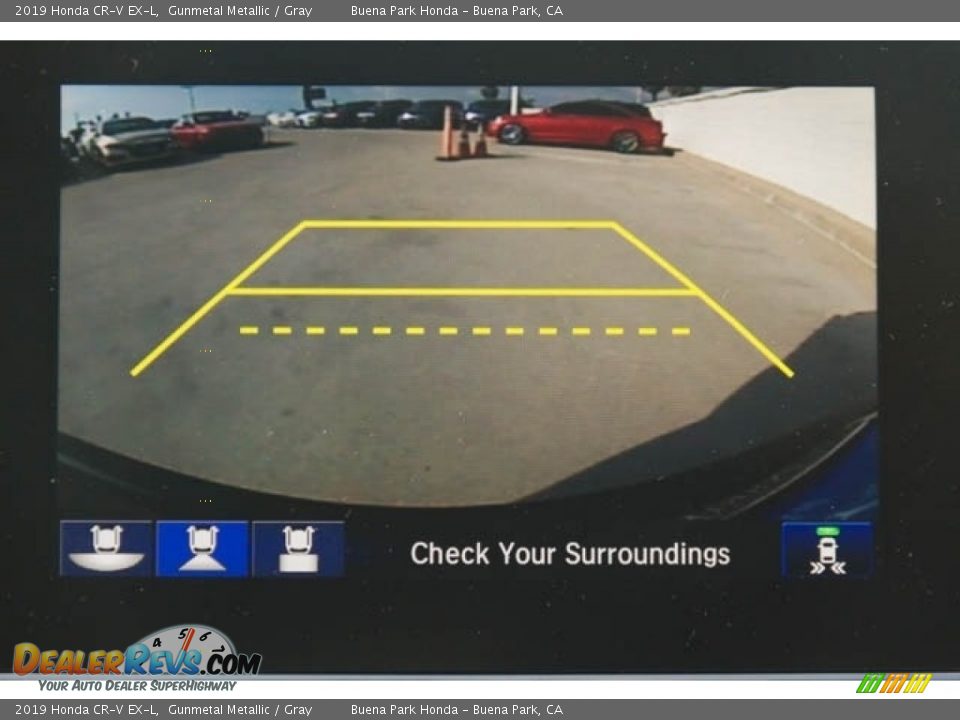 2019 Honda CR-V EX-L Gunmetal Metallic / Gray Photo #13
