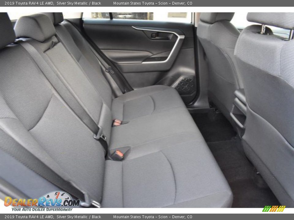 Rear Seat of 2019 Toyota RAV4 LE AWD Photo #17