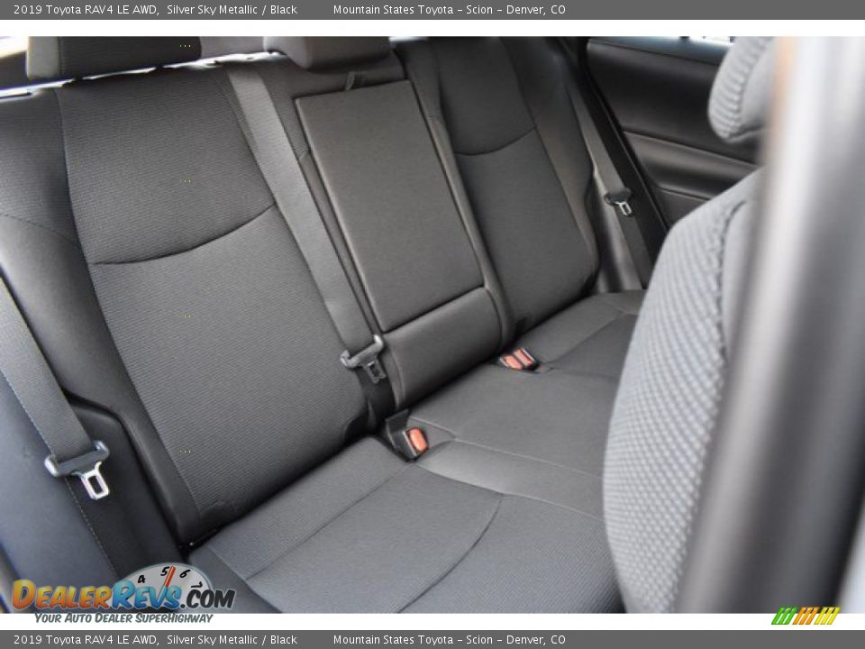 Rear Seat of 2019 Toyota RAV4 LE AWD Photo #18