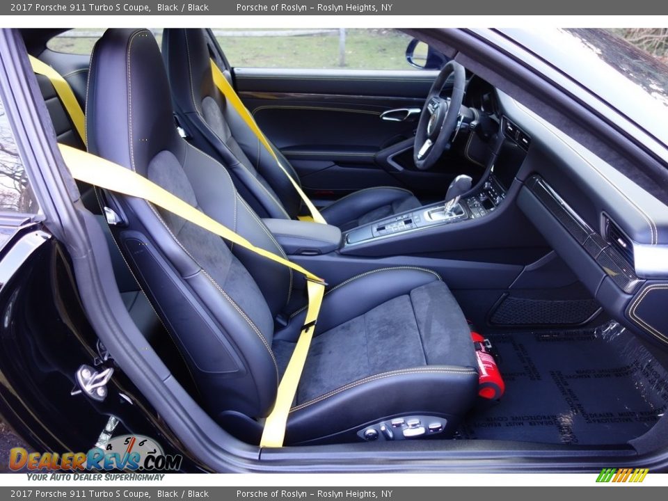 Front Seat of 2017 Porsche 911 Turbo S Coupe Photo #15