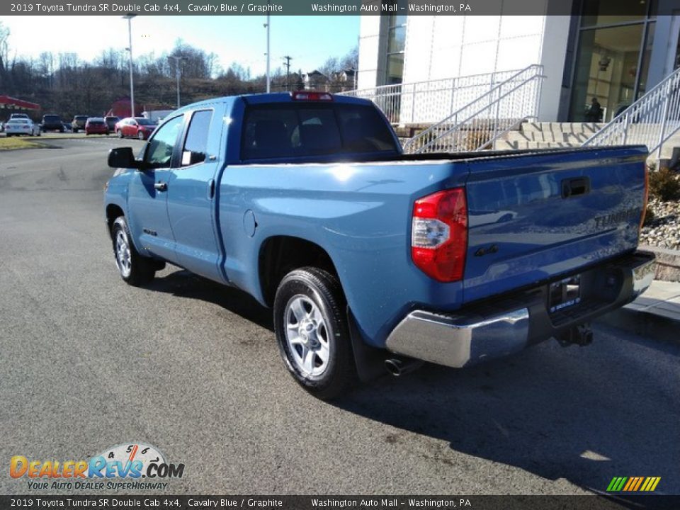 2019 Toyota Tundra SR Double Cab 4x4 Cavalry Blue / Graphite Photo #3