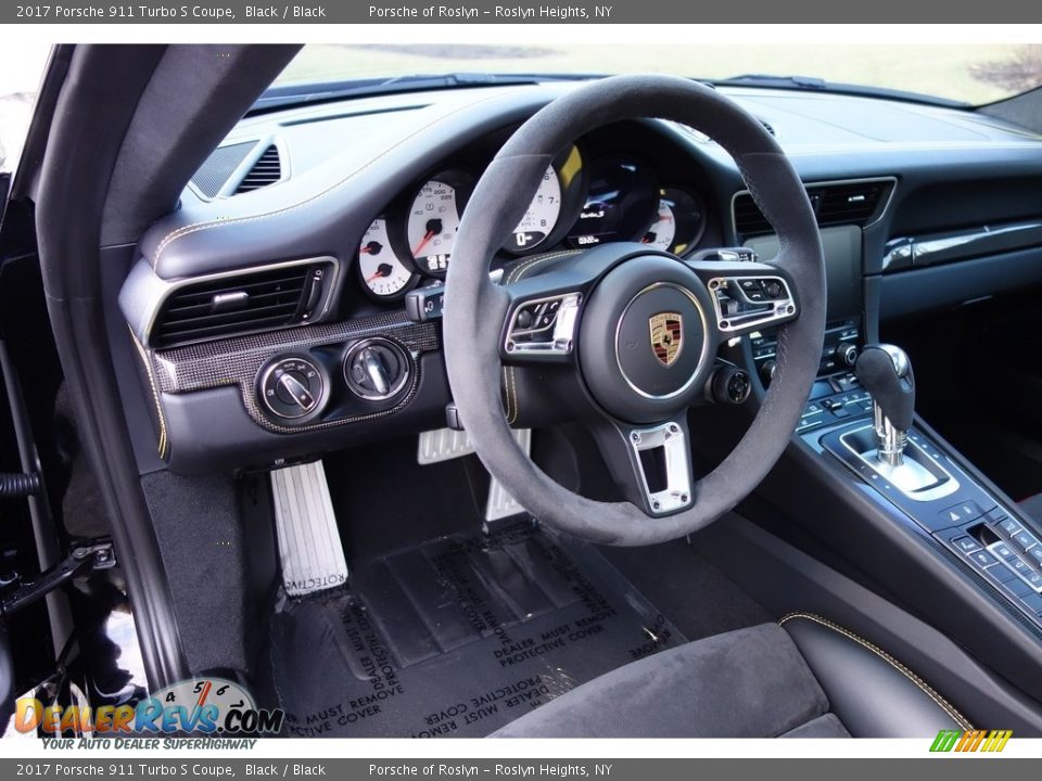 Dashboard of 2017 Porsche 911 Turbo S Coupe Photo #20