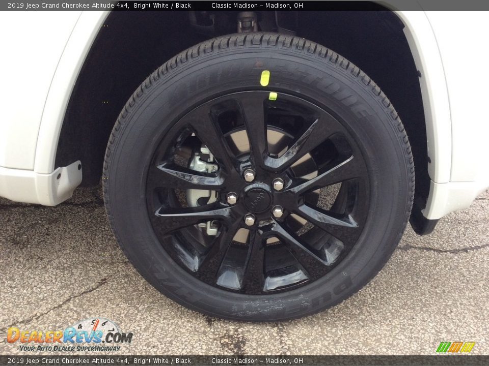 2019 Jeep Grand Cherokee Altitude 4x4 Bright White / Black Photo #7