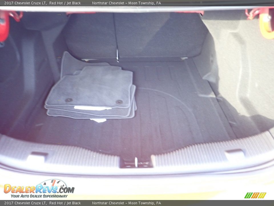 2017 Chevrolet Cruze LT Red Hot / Jet Black Photo #7
