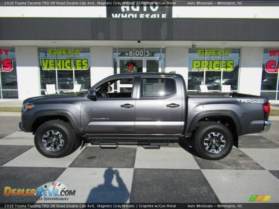 2018 Toyota Tacoma TRD Off Road Double Cab 4x4 Magnetic Gray Metallic / Graphite w/Gun Metal Photo #1