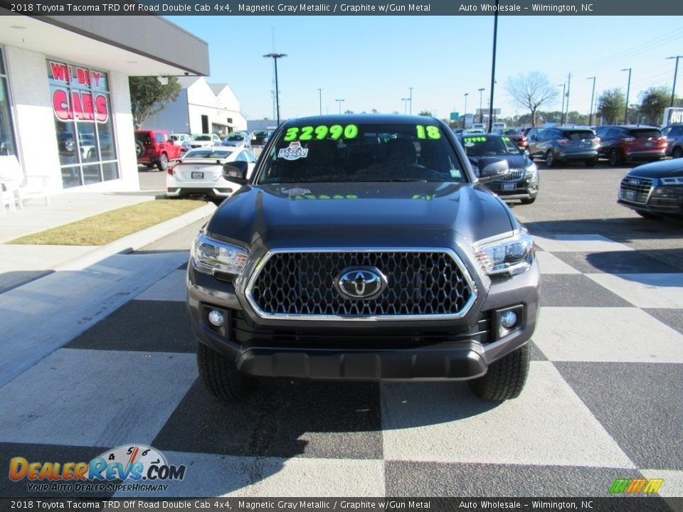 2018 Toyota Tacoma TRD Off Road Double Cab 4x4 Magnetic Gray Metallic / Graphite w/Gun Metal Photo #2