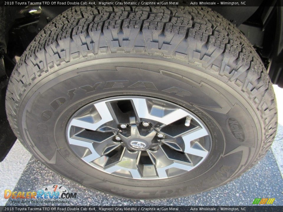 2018 Toyota Tacoma TRD Off Road Double Cab 4x4 Magnetic Gray Metallic / Graphite w/Gun Metal Photo #7