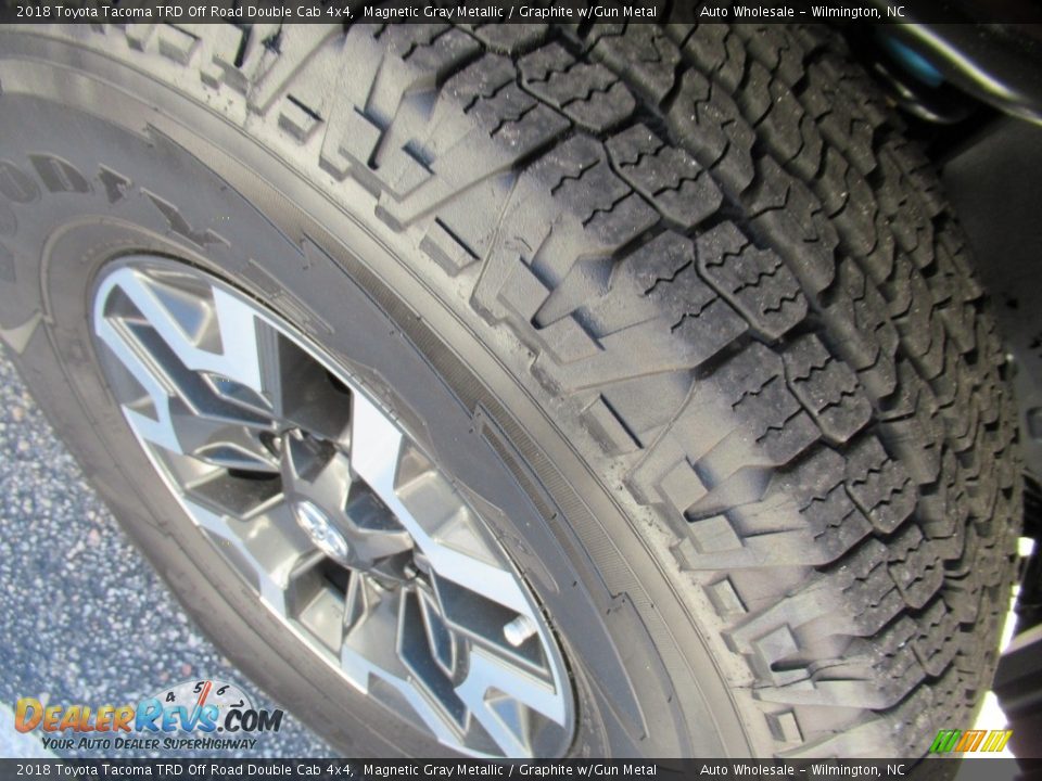 2018 Toyota Tacoma TRD Off Road Double Cab 4x4 Magnetic Gray Metallic / Graphite w/Gun Metal Photo #8